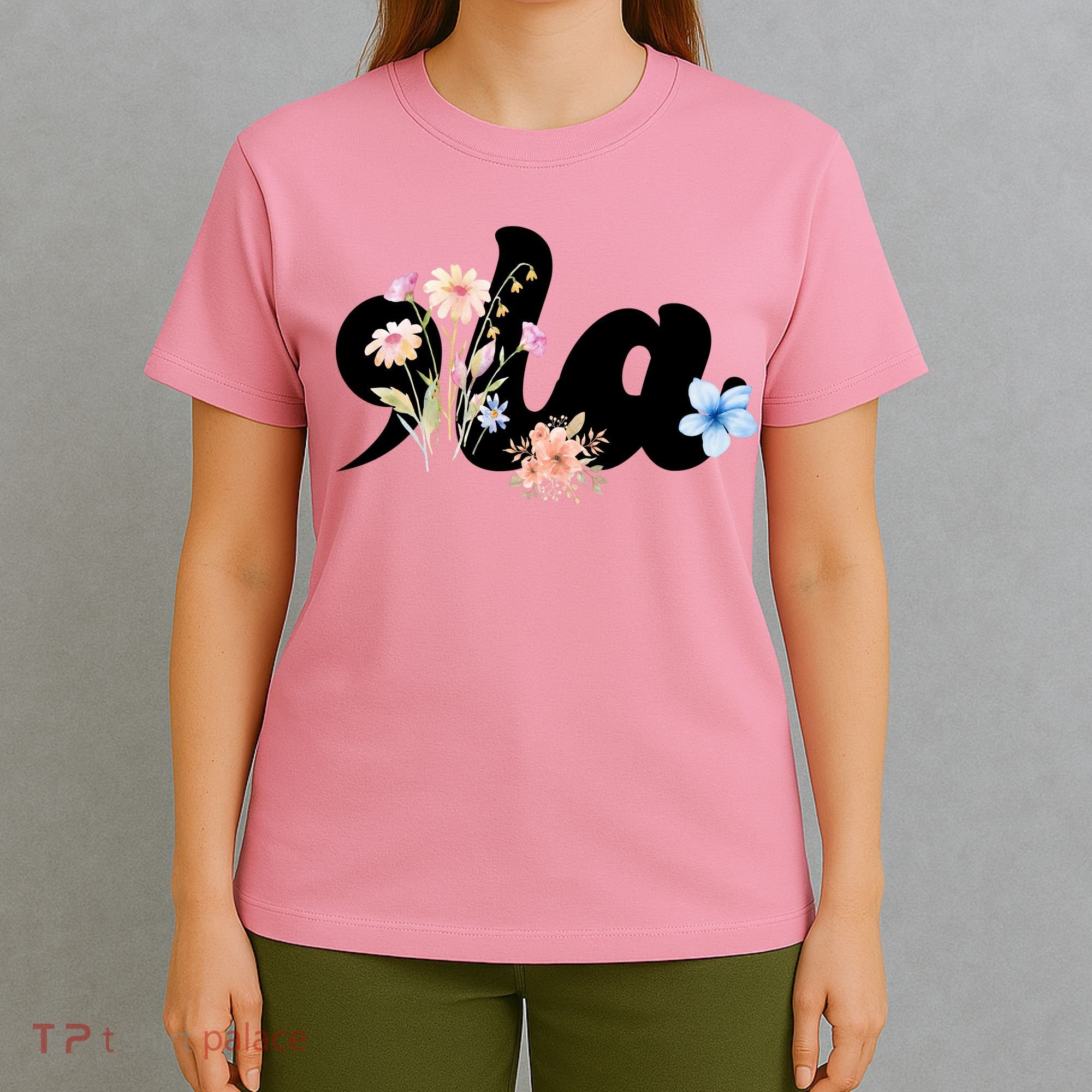 Comma La Floral Kamala Harris President 2024 T-Shirt