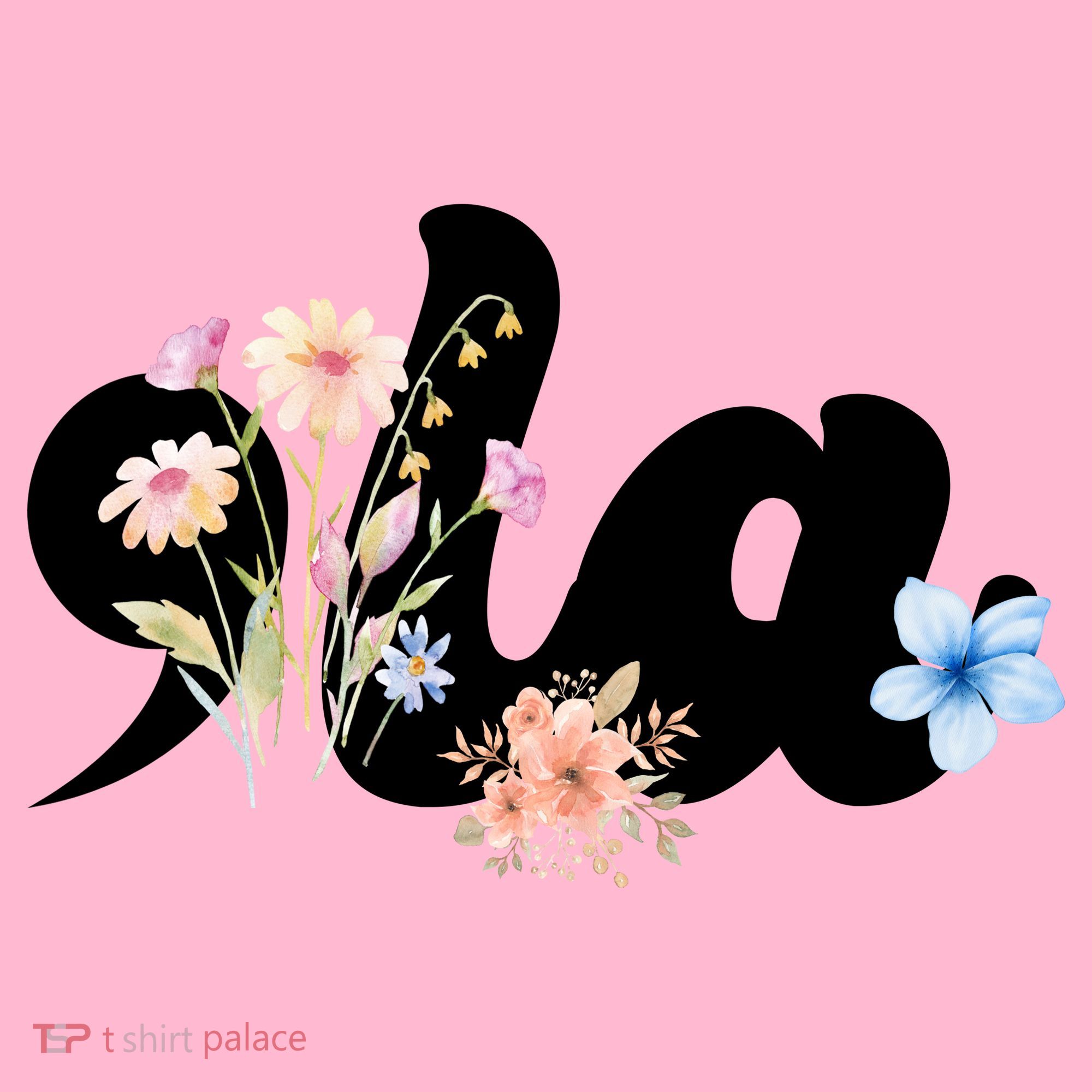 Comma La Floral Kamala Harris President 2024 T-Shirt