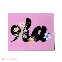 Comma La Floral Kamala Harris President 2024 Mousepad thumb 0