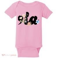 Comma La Floral Kamala Harris President 2024 Baby Bodysuit thumb 0