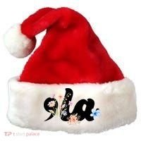 Comma La Floral Kamala Harris President 2024 Santa Hat thumb 0