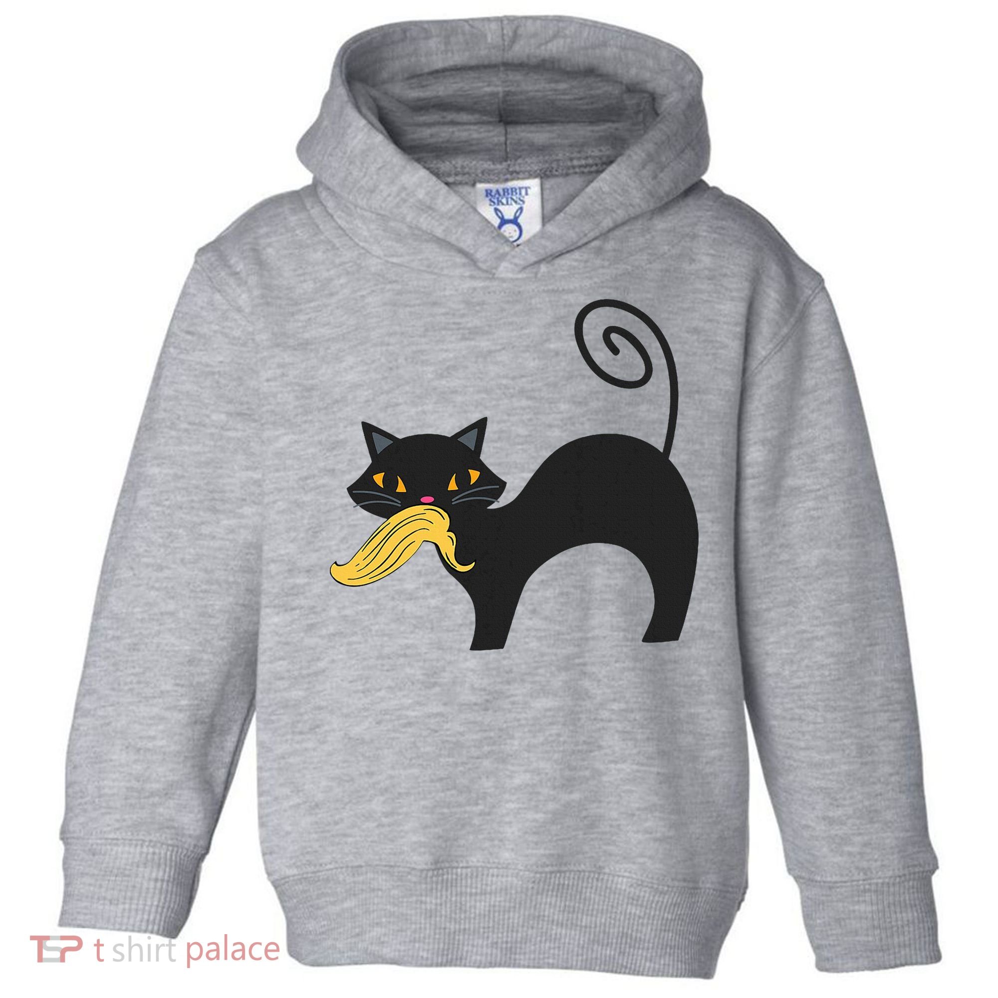 Cat Ladies For Kamala Harris Anti Trump Feminist Toddler Hoodie