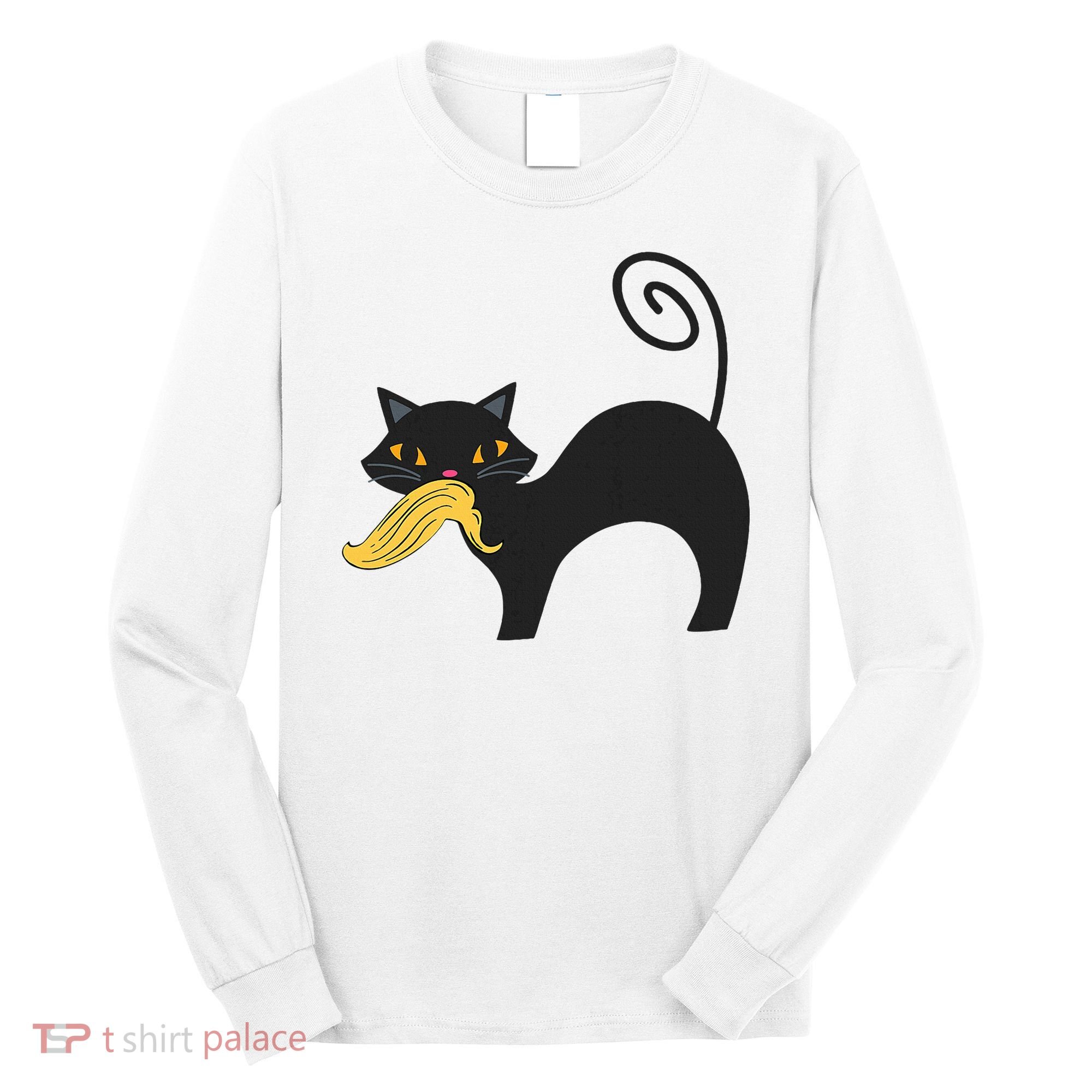Cat Ladies For Kamala Harris Anti Trump Feminist Long Sleeve Shirt