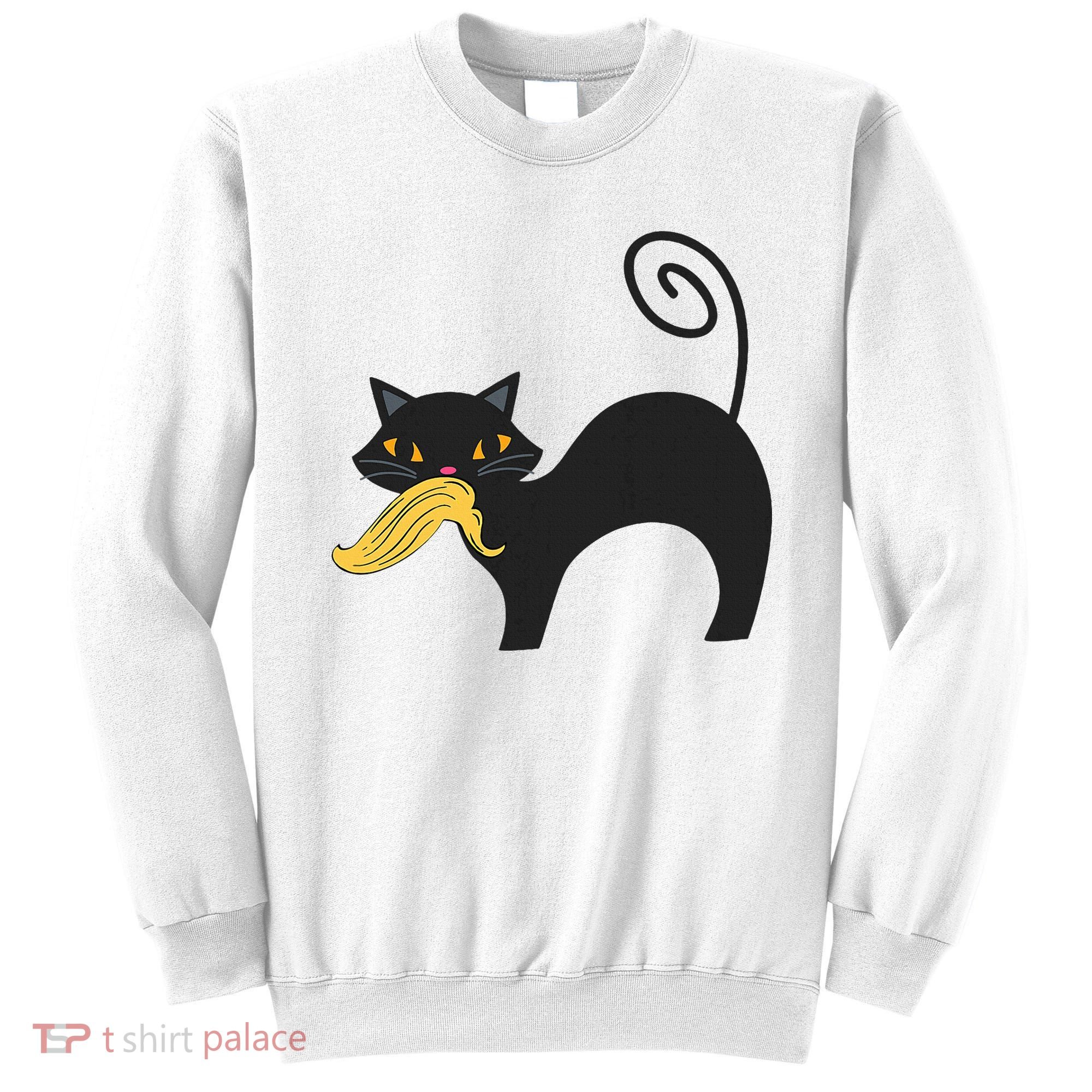 Cat Ladies For Kamala Harris Anti Trump Feminist Sweatshirt