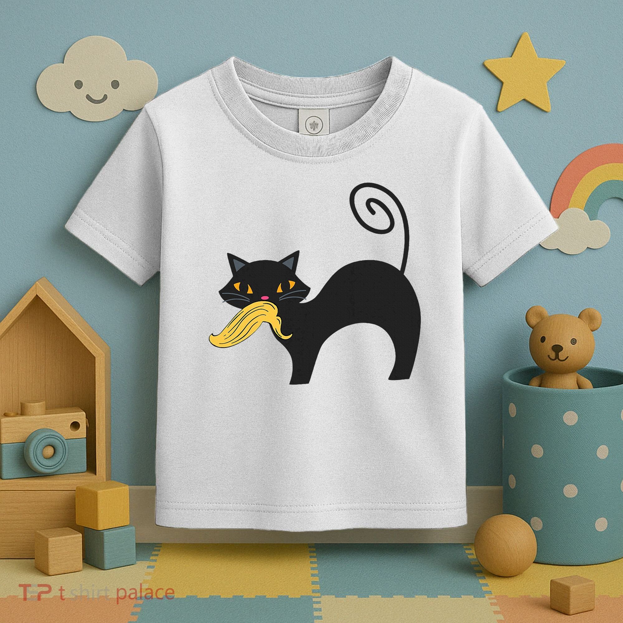 Cat Ladies For Kamala Harris Anti Trump Feminist Toddler T-Shirt