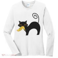 Cat Ladies For Kamala Harris Anti Trump Feminist Women's Long Sleeve Shirt thumb 0