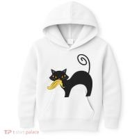 Cat Ladies For Kamala Harris Anti Trump Feminist Kids Hoodie thumb 0