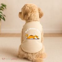 Cat Lover Funny Sleepy Cat Is It Friday Yet Cat Nap Doggie Tank thumb 2