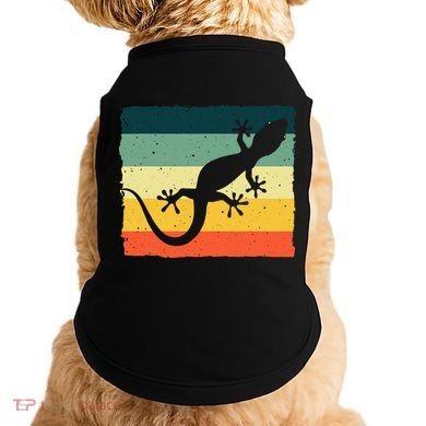 Cool Lizard For  Vintage Crested Leopard Gecko Doggie Tank