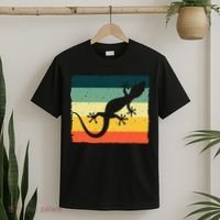 Cool Lizard For  Vintage Crested Leopard Gecko T-Shirt thumb 2