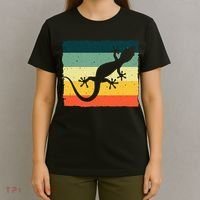 Cool Lizard For  Vintage Crested Leopard Gecko T-Shirt thumb 4