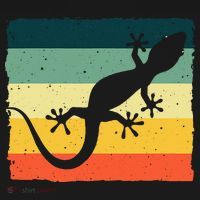 Cool Lizard For  Vintage Crested Leopard Gecko T-Shirt thumb 7