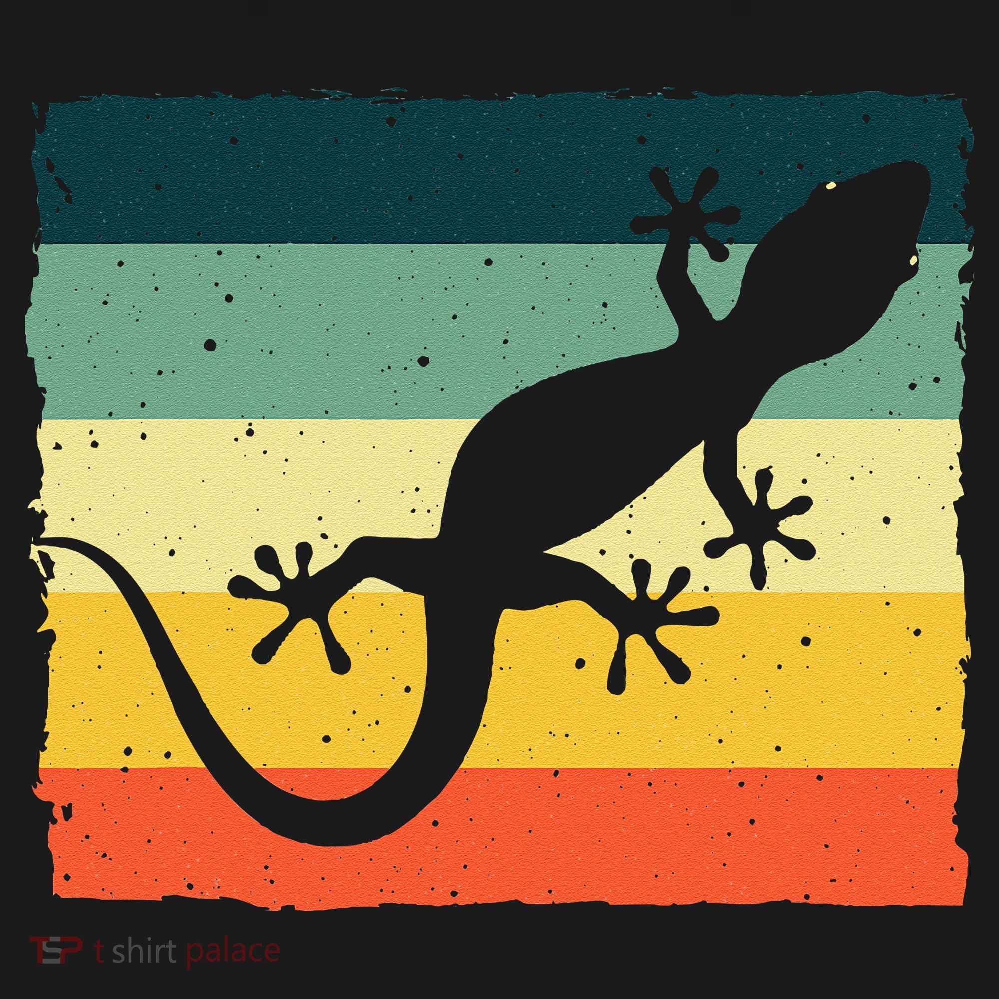 Cool Lizard For  Vintage Crested Leopard Gecko T-Shirt
