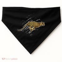 Cheetah Lover Gift Cool Cheetah Gift USA-Made Doggie Bandana thumb 0