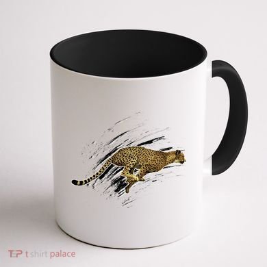 Cheetah Lover Gift Cool Cheetah Gift Coffee Mug back