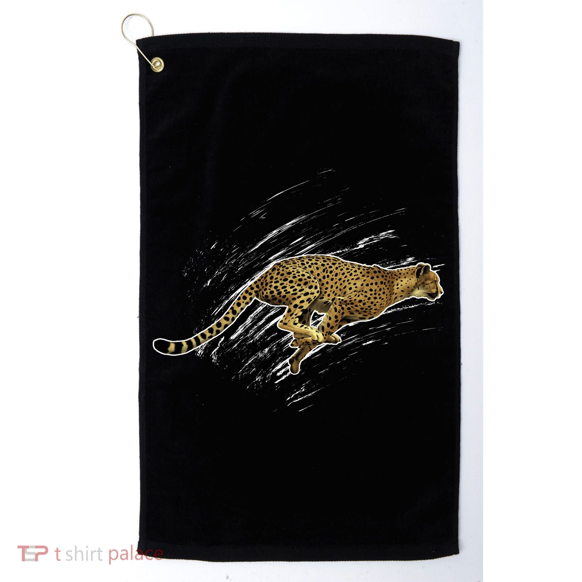 Cheetah Lover Gift Cool Cheetah Gift Golf Towel
