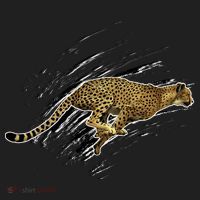 Cheetah Lover Gift Cool Cheetah Gift Golf Towel thumb 3