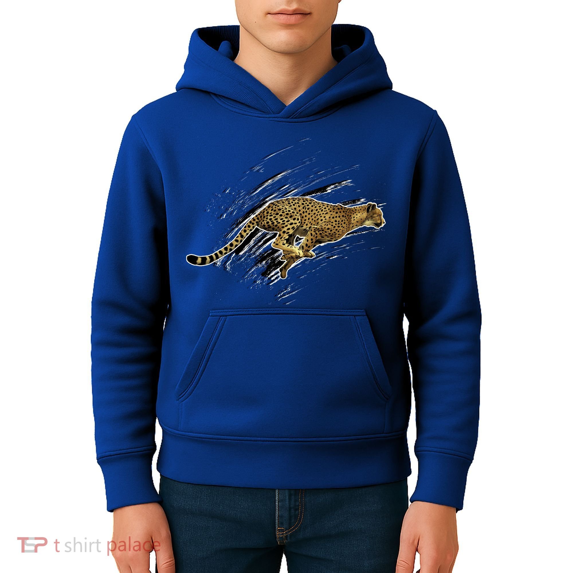 Cheetah Lover Gift Cool Cheetah Gift Kids Hoodie