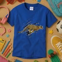 Cheetah Lover Gift Cool Cheetah Gift Kids T-Shirt thumb 3