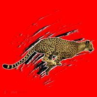 Cheetah Lover Gift Cool Cheetah Gift Santa Hat thumb 1