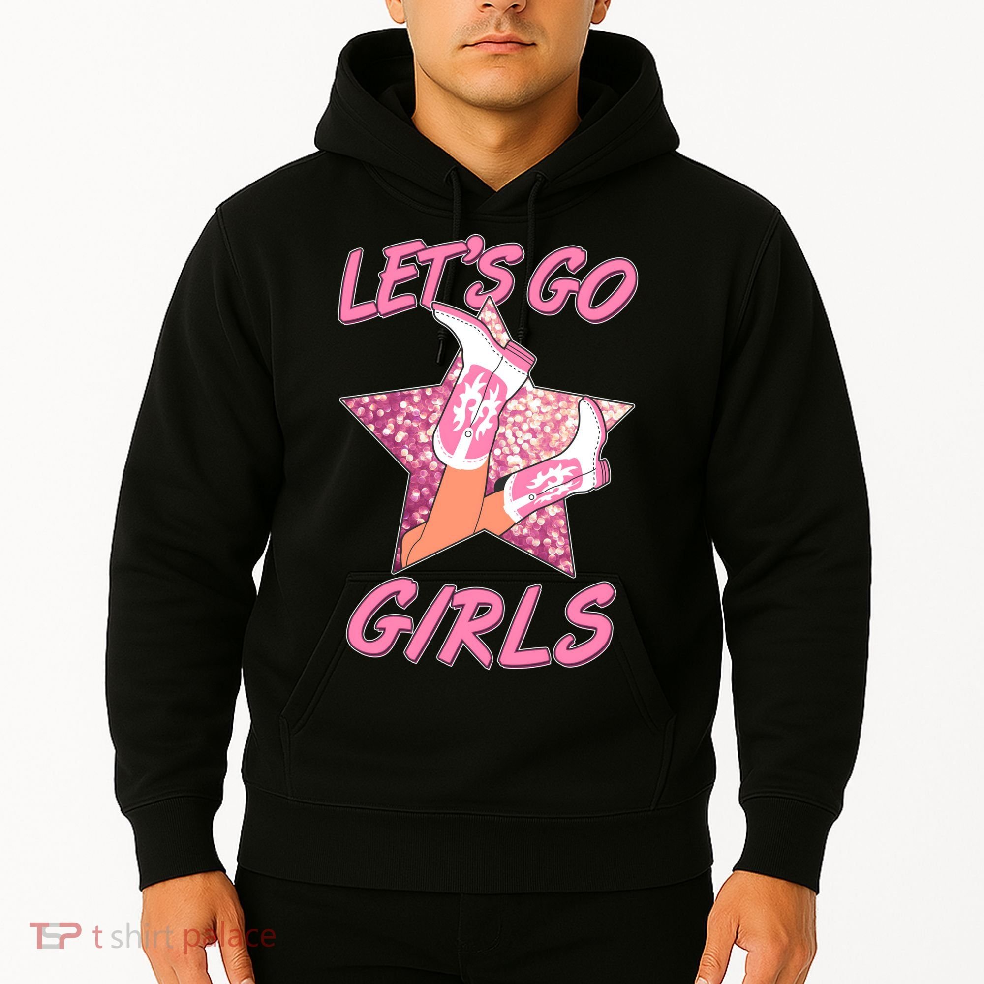 Cute Let's Go Cowgirls Hoodie