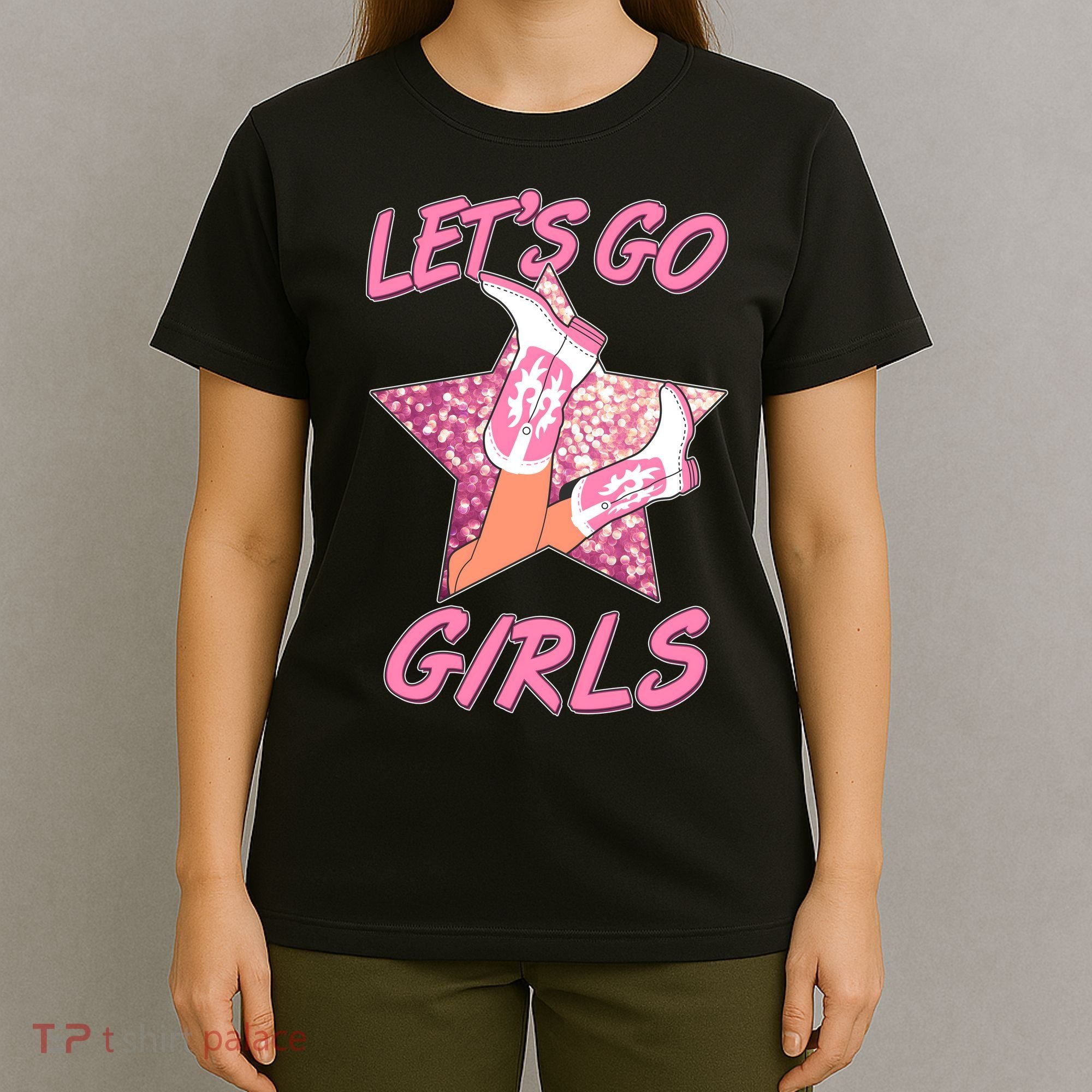Cute Let's Go Cowgirls T-Shirt