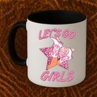 Cute Let's Go Cowgirls Coffee Mug thumb 2