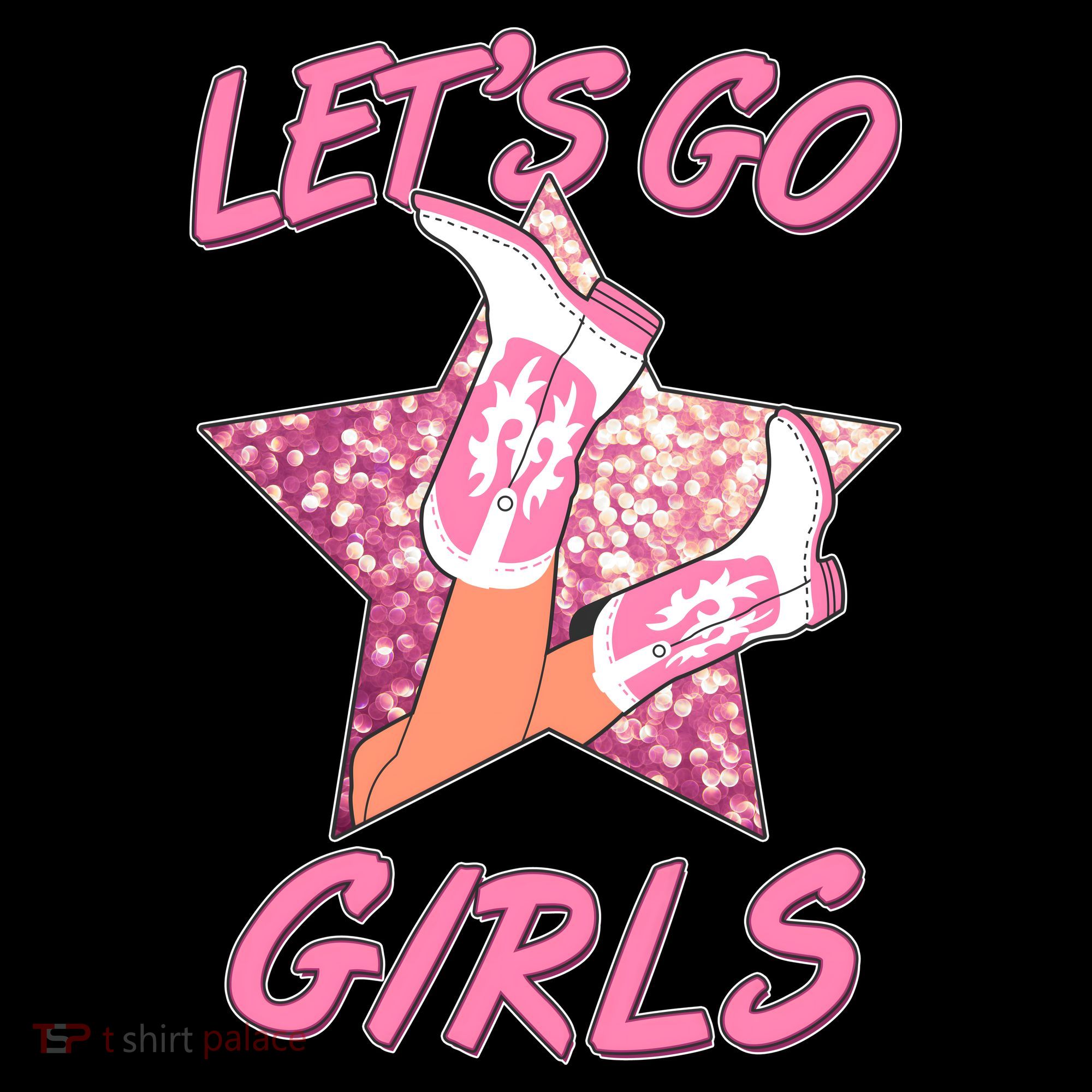 Cute Let's Go Cowgirls Women's Hoodie