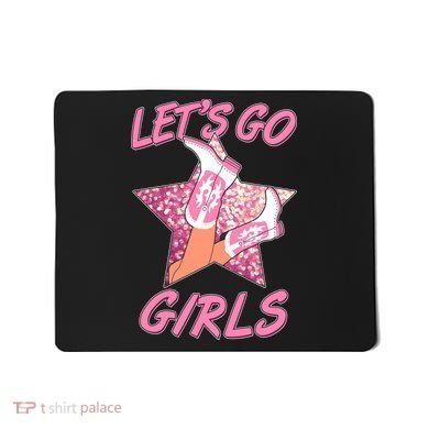 Cute Let's Go Cowgirls Mousepad