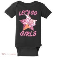 Cute Let's Go Cowgirls Baby Bodysuit thumb 0