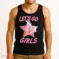 Cute Let's Go Cowgirls Tank Top thumb 3