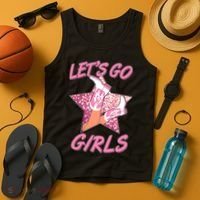 Cute Let's Go Cowgirls Tank Top thumb 4