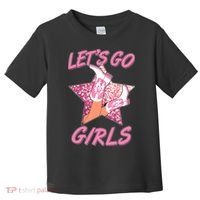 Cute Let's Go Cowgirls Toddler T-Shirt thumb 0