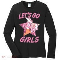 Cute Let's Go Cowgirls Women's Long Sleeve Shirt thumb 0
