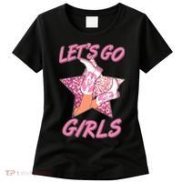 Cute Let's Go Cowgirls Women's T-Shirt thumb 0