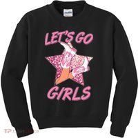 Cute Let's Go Cowgirls Kids Sweatshirt thumb 0