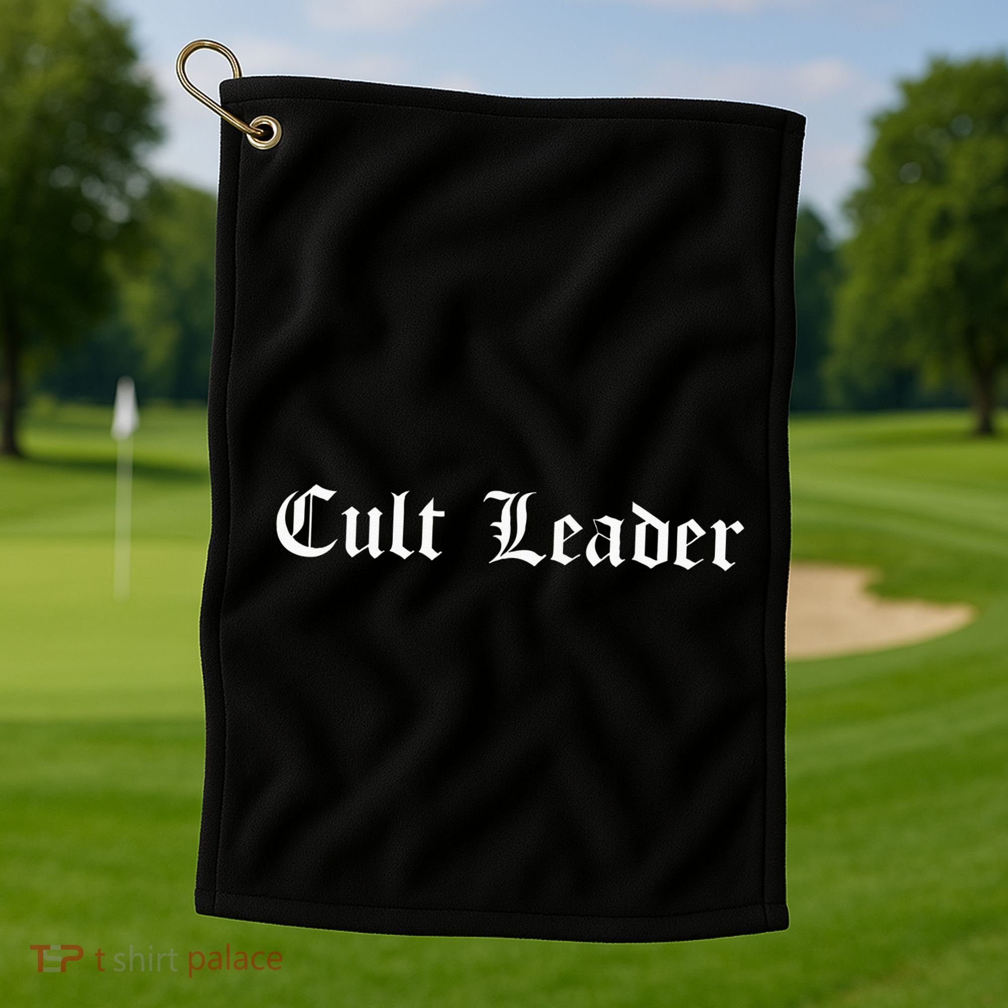 Cult Leader Gothic Occult Goth Occultism Golf Towel