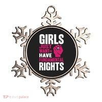 Girl Just Want To Have Fundamental Rights Ornament thumb 0