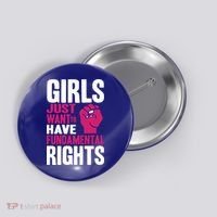 Girl Just Want To Have Fundamental Rights Button thumb 0