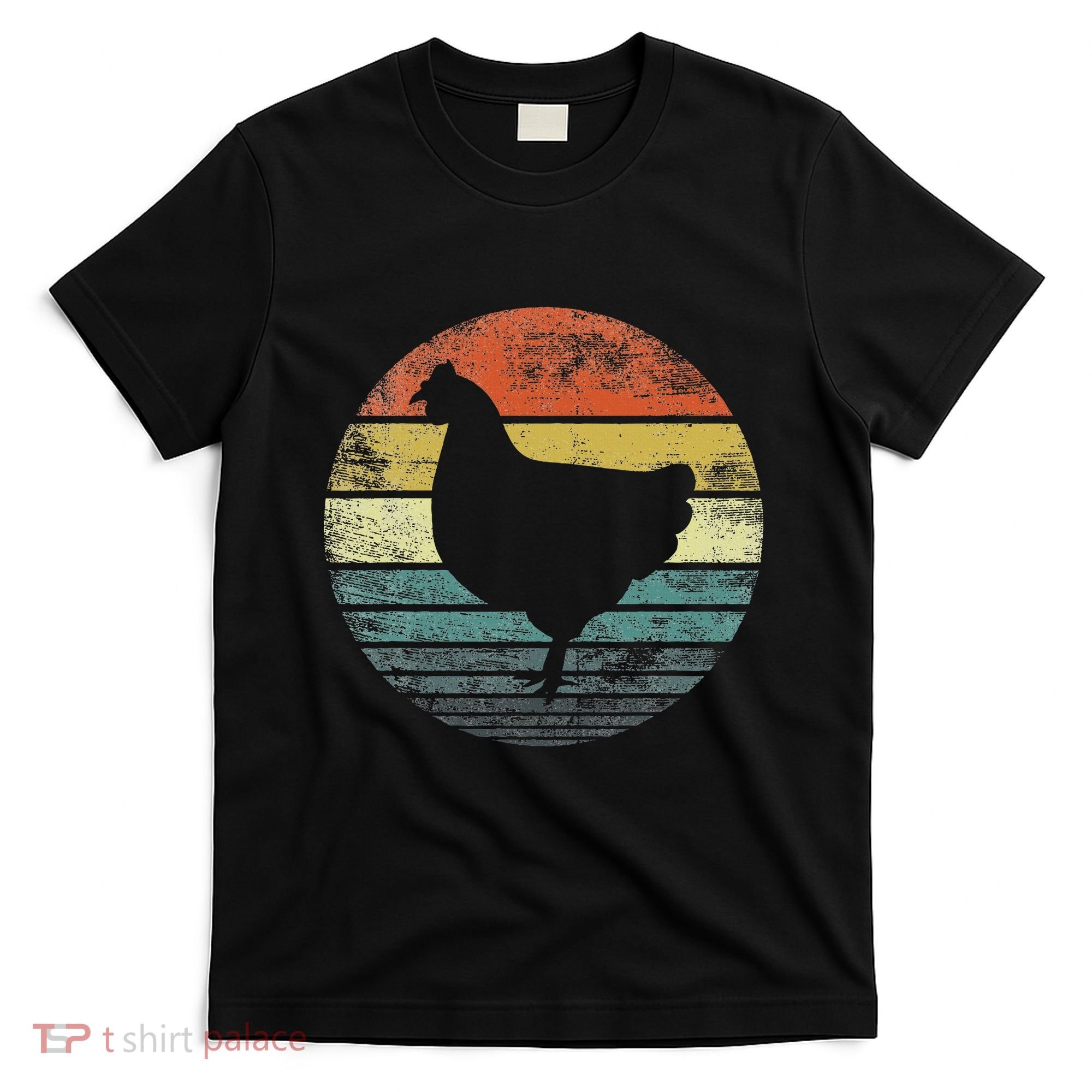 Chicken Lover Gifts Funny Farmer Retro Vintage Farm Animals T-Shirt
