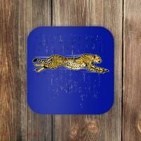 Cheetah Lover Gift Cool Cheetah Gift Coaster thumb 0