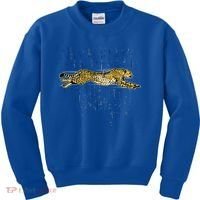 Cheetah Lover Gift Cool Cheetah Gift Kids Sweatshirt thumb 0