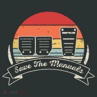 Car Lover Gift Vintage Retro Save The Manuals Stick T-Shirt thumb 7
