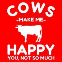 Cow Lover Gift Funny Cow Humor Gift Make Me Happy Santa Hat thumb 1