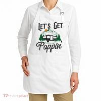 Camping Let'S Get Poppin' Pop Up Camper Apron thumb 2