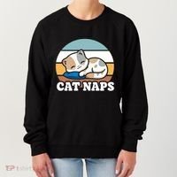 Cat Lovers Gift Nap Lover Sleepy Cute Kawaii Cat Naps Women's Sweatshirt thumb 0
