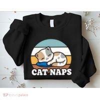 Cat Lovers Gift Nap Lover Sleepy Cute Kawaii Cat Naps Sweatshirt thumb 2