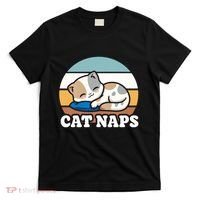 Cat Lovers Gift Nap Lover Sleepy Cute Kawaii Cat Naps T-Shirt thumb 0