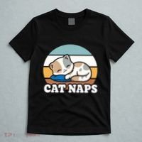 Cat Lovers Gift Nap Lover Sleepy Cute Kawaii Cat Naps T-Shirt thumb 5