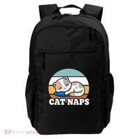 Cat Lovers Gift Nap Lover Sleepy Cute Kawaii Cat Naps Backpack thumb 0
